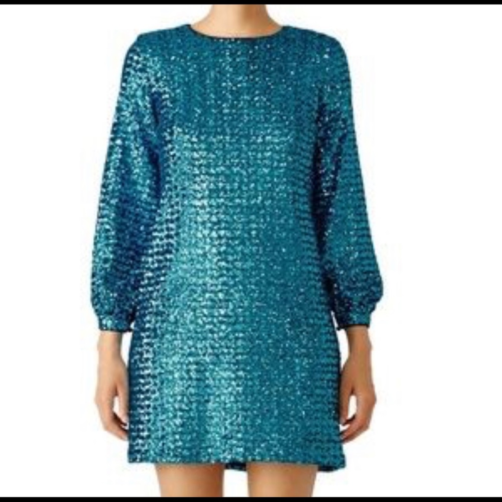 Hunter Bell sequin shift dress size 4. Never worn.